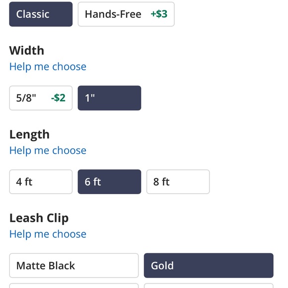 New Tags for Hope Collar and Leash Midnight Moths - Picture 6 of 7